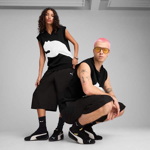 FUTURE.PUMA.ARCHIVE Relaxed Cargo 16" Jorts Unisex, PUMA Black, extralarge
